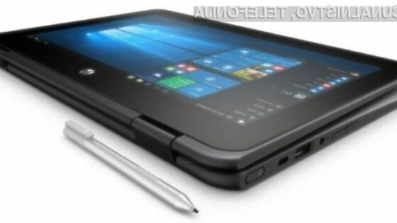 Prenosnik HP ProBook x360 odlikujeta večopravilnost in odpornost proti udarcem.