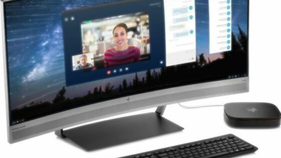 Zaslon HP  EliteDisplay S340c je primeren tako za zabavo kot za resno delo!