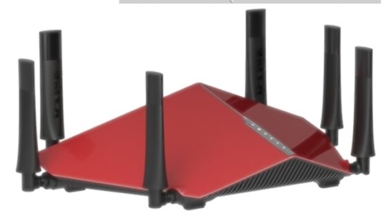 D-Linkov usmerjevalnik AC3200 Ultra Wi-Fi podpira prenos podatkov vse do 3200 megabitov na sekundo.