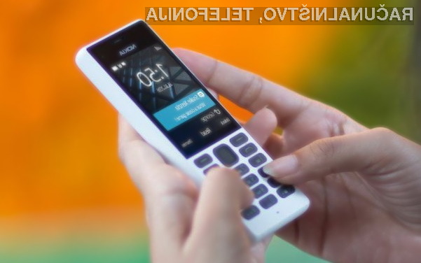 Telefon Nokia 150 je namenjen manj zahtevnim uporabnikom!
