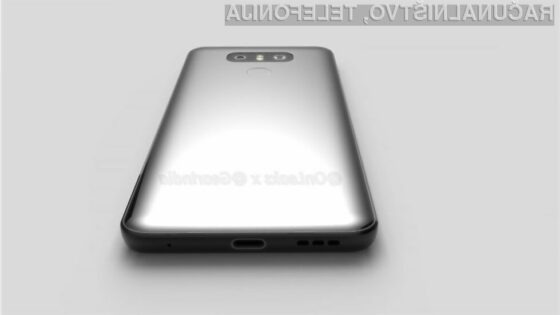 Pametni mobilni telefon LG G6 naj bi izgledal naravnost fantastično!