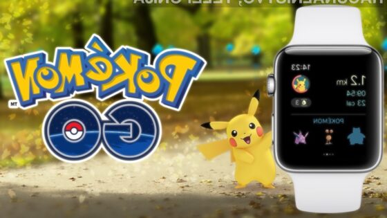 Igra Pokémon Go je bila v celoti prilagojena majhnemu zaslonu pametne ročne ure Apple Watch!