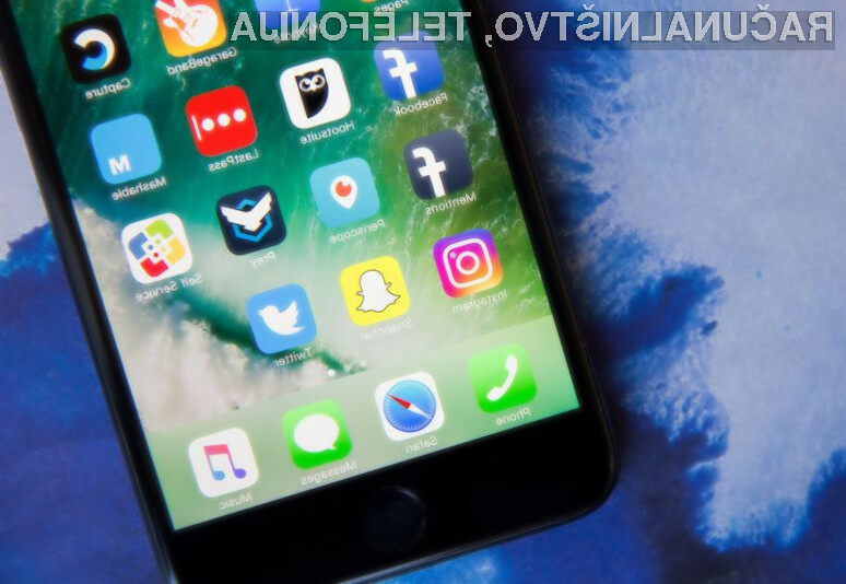 Zdaleč najbolj priljubljena mobilna aplikacija za iOS je Snapchat!