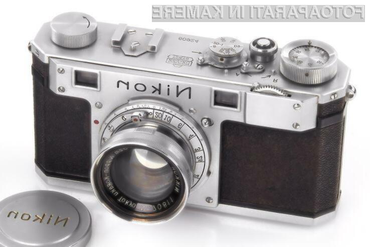 Najstarejši fotoaparat Nikon na dražbi prodan za vrtoglav znesek
