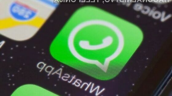 Storitve WhatsApp kmalu ne bo mogoče uporabljati na starejših mobilnih platformah!