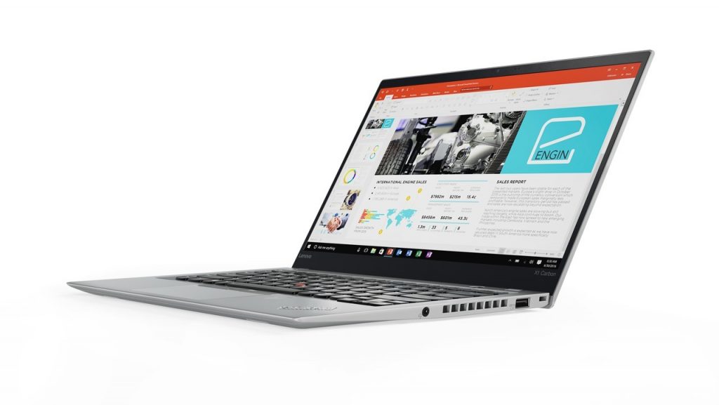 ThinkPad X1 Carbon z letnico 2017 je na voljo v klasični ThinkPad črni barvi ali pa novi srebrni barvi.