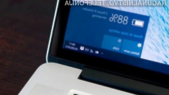 Windows 10 bo uporabnikom omogočal nastavitev ravno prave avtonomije delovanja ob želeni porabi električne energije.