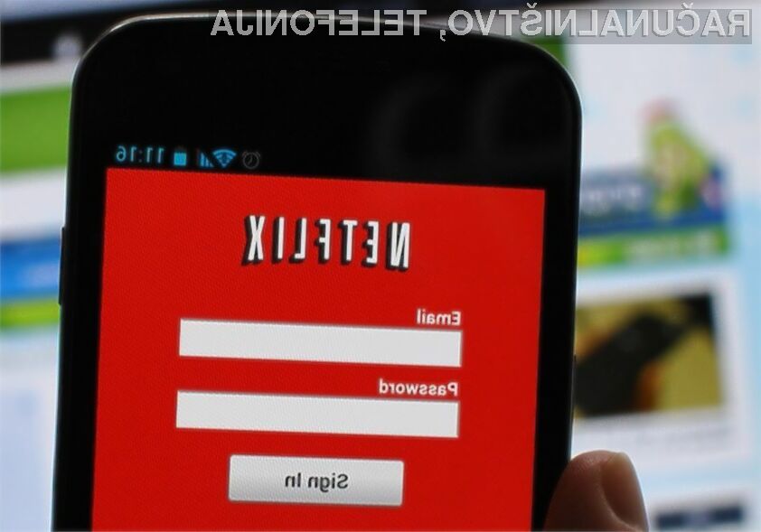 Posodobljena mobilna aplikacija Netflix uporabnikom mobilnih naprav Android omogoča shranjevanje vsebin tudi na pomnilniško kartico.