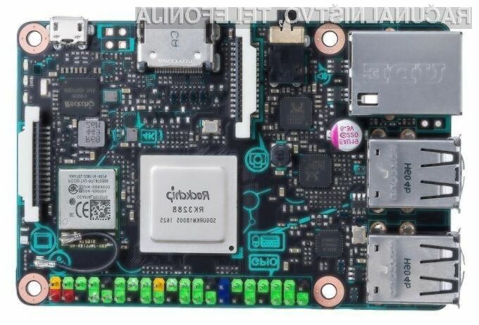 Kompaktni računalniški sistem Asus Tinker Board za nekoliko več denarja ponuja precej zmogljivo strojno opremo!