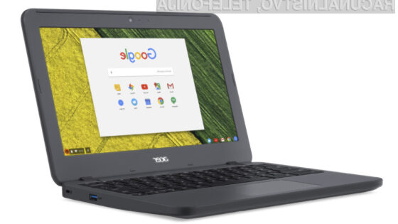 Prenosnik Acer Chromebook 11 N7 je pisan na kožo predvsem tistim, ki so veliko na terenu.