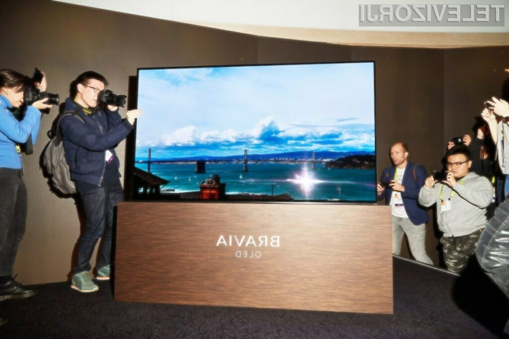 Sonyjeva prva OLED televizija vas bo navdušila