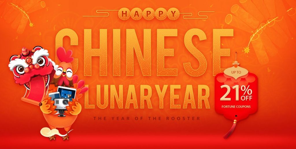 Praznujte kitajsko novo leto z znižanimi cenami naprav!