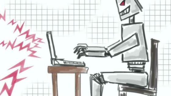 Robot v vsega eni sekundi napisal prvi časopisni članek