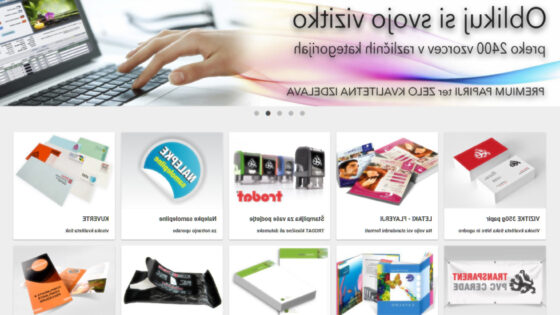 Grafične storitve iz domačega naslonjača