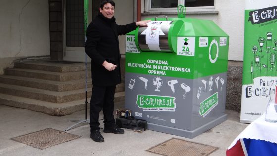 Nova infrastruktura za e-odpadke v Idriji in Cerknem