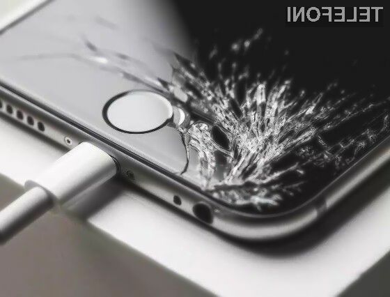Apple ima ekskluzivno pravico nad programom, ki bi uporabnike mobilnih telefonov obveščal o poškodovanih zaslonih!