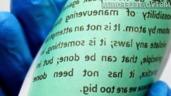 Odkrili revolucionarno metodo tiskanja z uporabo UV svetlobe