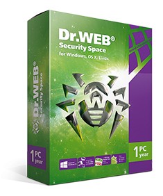 Antivirusni program Dr.Web je sedaj na voljo tudi v vaši spletni trgovini enaA.com za SAMO 23,79 €.