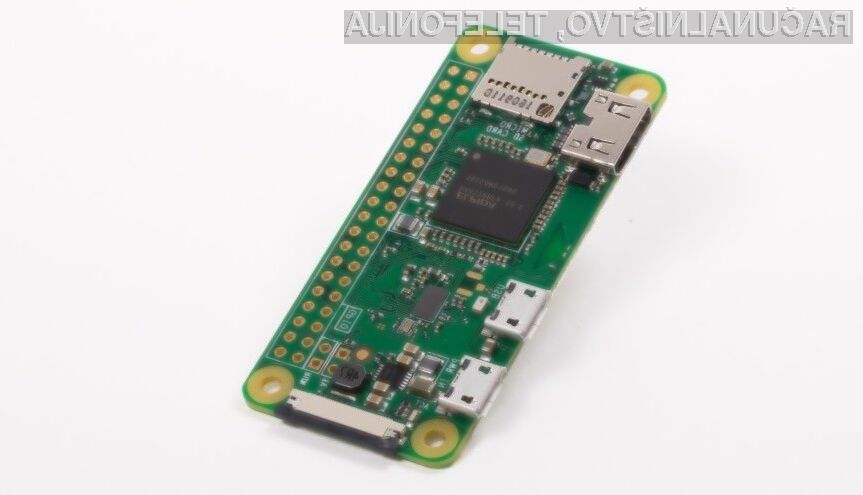 Novi Raspberry Pi Zero W je opremljen tako z brezžično povezavo Wi-Fi 802.11n kot povezavo Bluetooth 4.0.