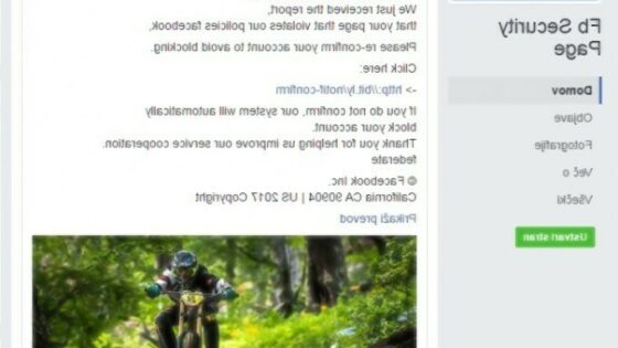 Ne nasedajte sporočilom "Your accounts will be disabled!"