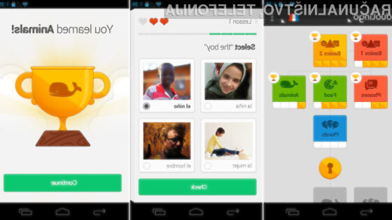 Duolingo je ena boljših aplikacij za mobilno učenje tujih jezikov!