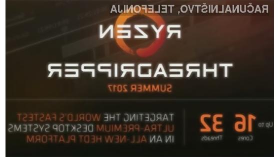 Procesorji AMD s procesorskimi sredicami Ryzen Threadripper obetajo veliko!