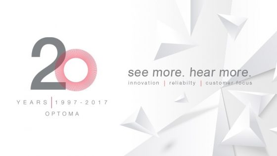 Optoma praznuje 20. obletnico