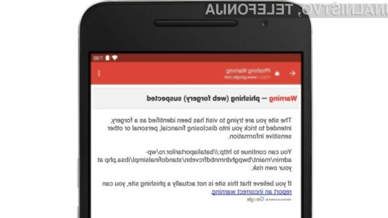 Gmail za Android dobil boljšo zaščito