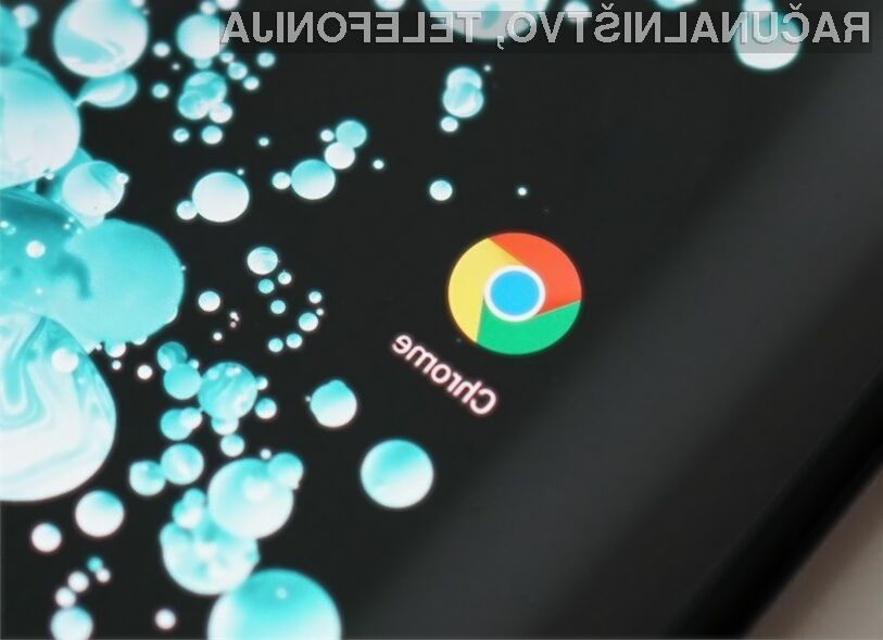 Novi Chrome za Android je za kar petino hitrejši od predhodnika.