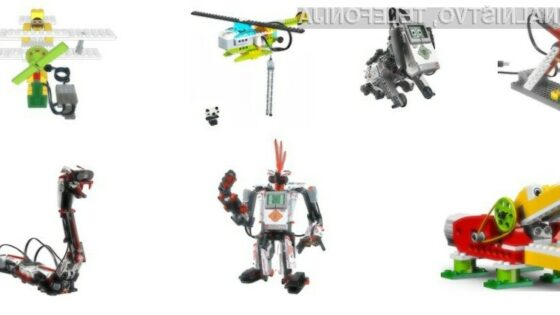 Poletne počitnice so čas za lego kocke in robote