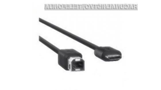 Priključek USB 3.2 obljublja prenose podatkov do 10 gigabitov na sekundo.