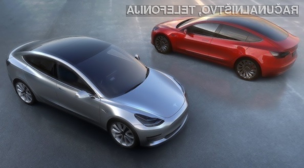 Do konca leta naj bi podjetje Tesla doseglo proizvodno zmogljivosti kar 20.000 avtomobilov Model 3 na mesec.