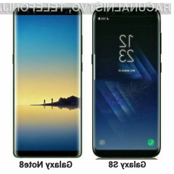 Pametni mobilni telefon Samsung Galaxy Note 8 naj bi se nam zlahka prikupil!