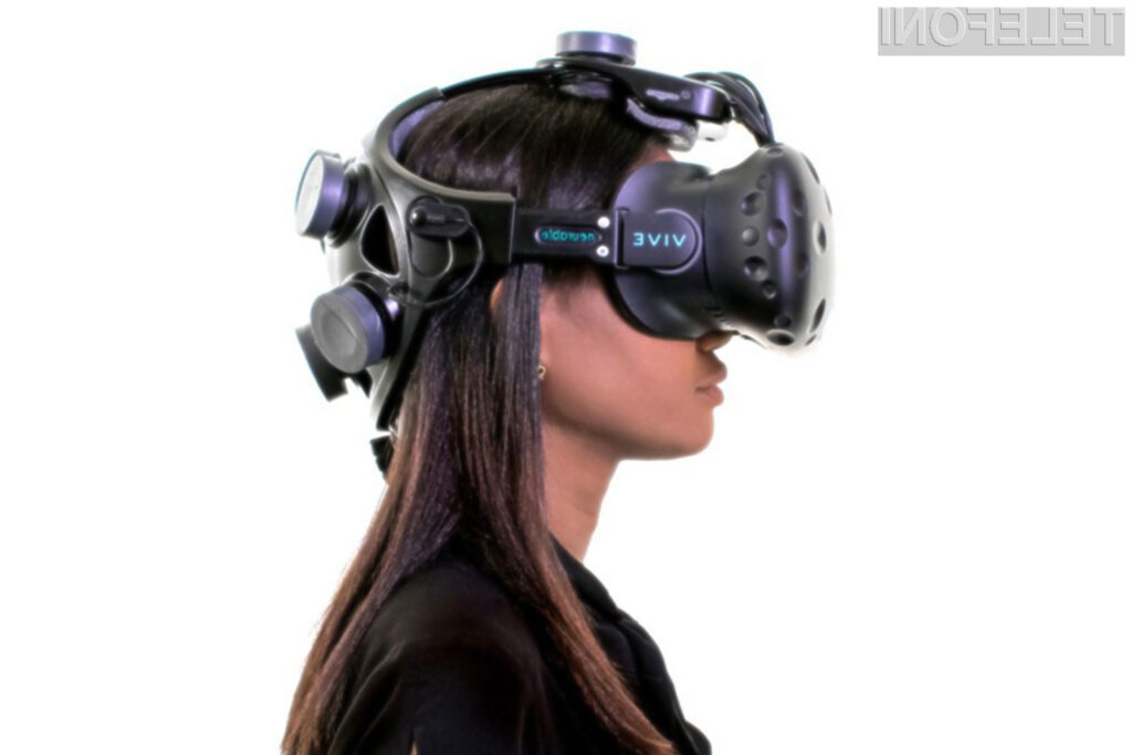 Večpredstavnostna očala HTC Vive v navezi z merilniki možganskih valov podjetja Neurable izgledajo naravnost fantastično.