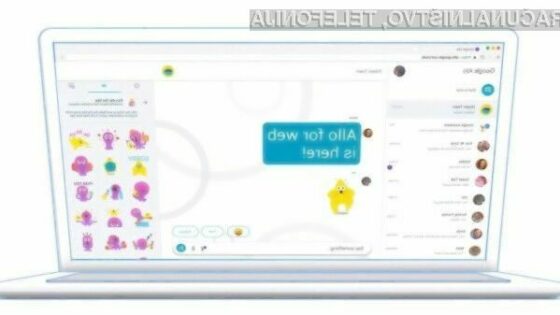 Storitev Google Allo je odslej na voljo tudi preko spletnega brskalnika Chrome.
