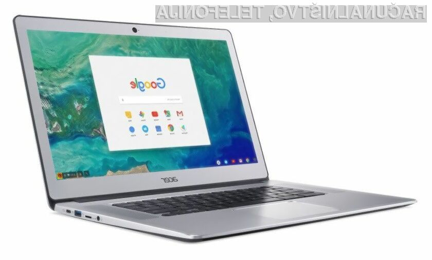 Novi Acer Chromebook 15 je lepši in zmogljivejši, a žal tudi dražji.