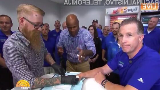 Prvi zaposleni podjetja Three Square Market so že prejeli podkožni čip.