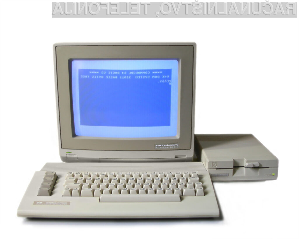 Hišni računalnik Commodore 64 se je prvič pojavil na trgu leta 1982.