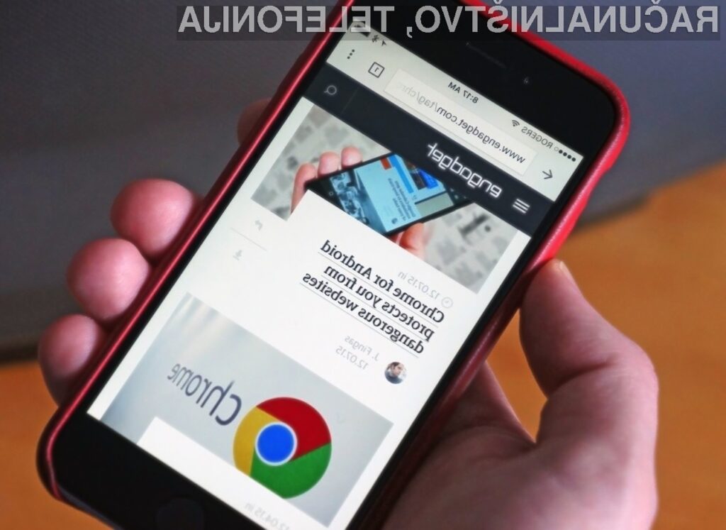 Možnost blokiranja oglasov s spletnim brskalnikom Google naj bi bila naprej na voljo uporabnikom mobilnih naprav Android.