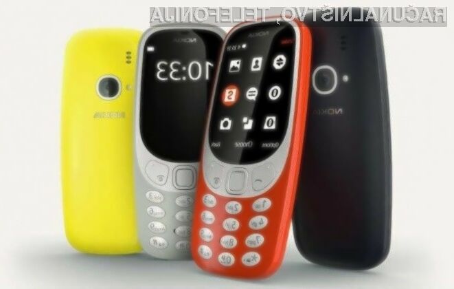 Prenovljena Nokia 3310 bo prinesla podporo za omrežje 3G!