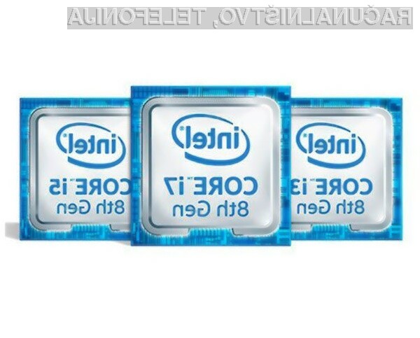 Novi Intelovi procesorji nudijo do 40 odstotkov večjo učinkovitost v primerjavi s procesorji sedme generacije.