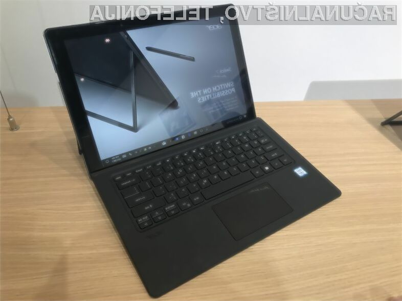 Prenosni računalnik Acer Switch 7 Black Edition močno spominja na priljubljeni Surface Pro.
