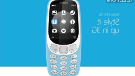 Nokia 3310 končno dobila podporo za omrežje 3G