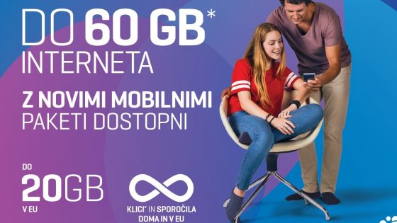 Novi paketi Telekoma Slovenije vključujejo še več prenosa podatkov v državah z EU-tarifo, pa tudi 120 minut za klice iz Slovenije v države EU-območja