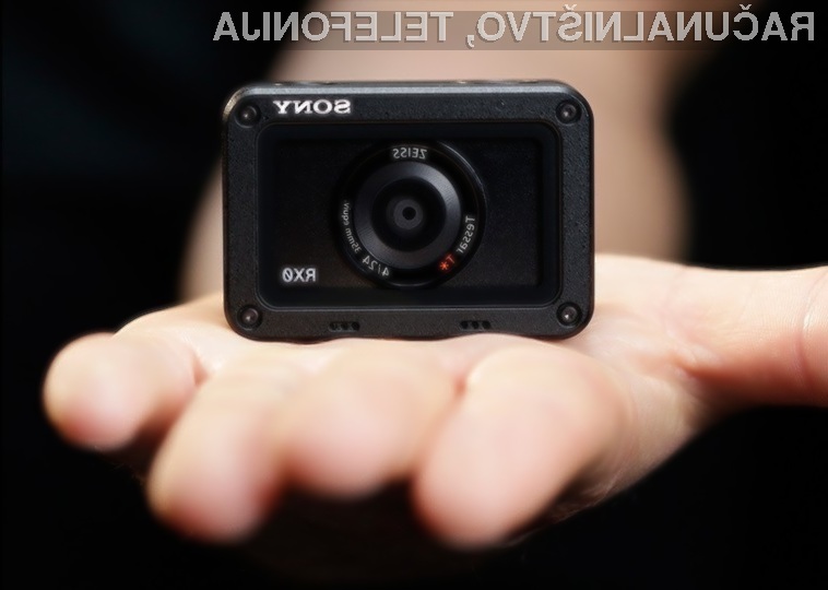 Akcijska kamera Sony RX0 je ena najzmogljivejših na trgu!