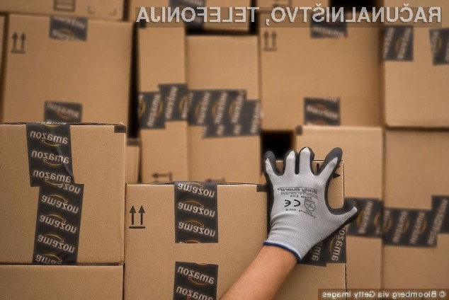 Amazon neprestano išče načine za varno dostavo paketov.
