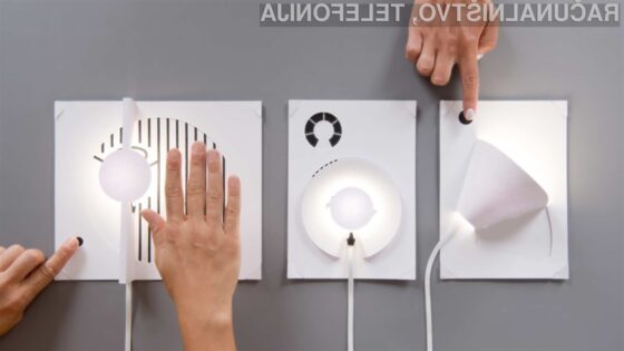 Ta magični električni komplet vsak papir spremeni v svetilko