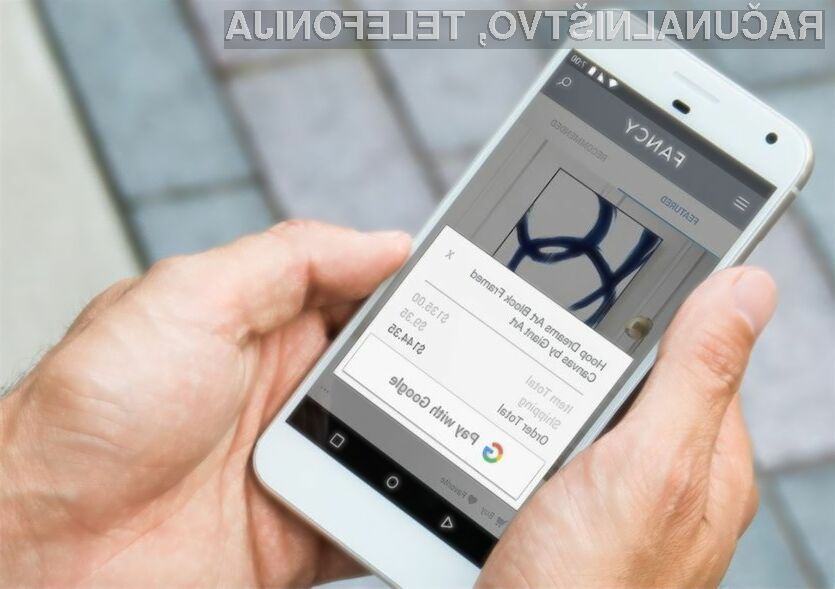 Storitev Pay with Google bo uporabnikom mobilnih naprav močno poenostavila spletno plačevanje.