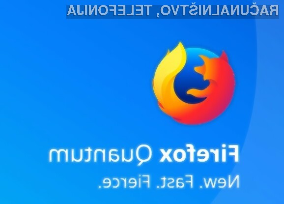 Novi spletni brskalnik Firefox vas bo zagotovo takoj navdušil.