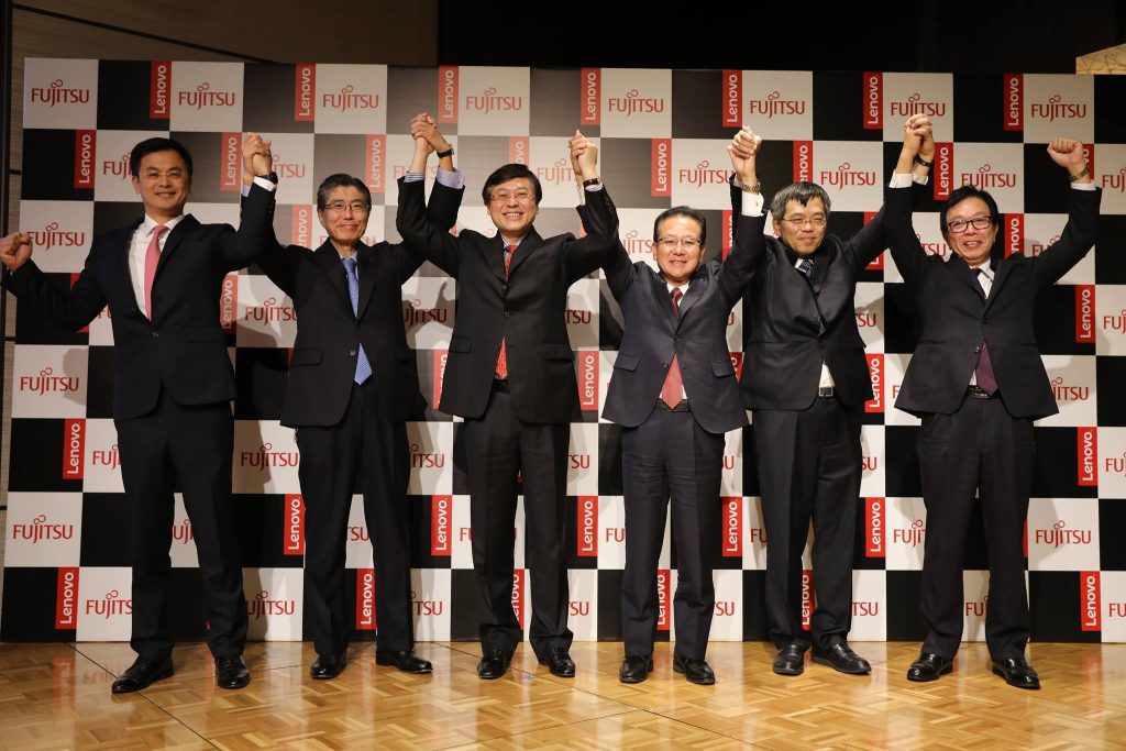 Fujitsu, Lenovo in DBJ s skupnim podjetjem